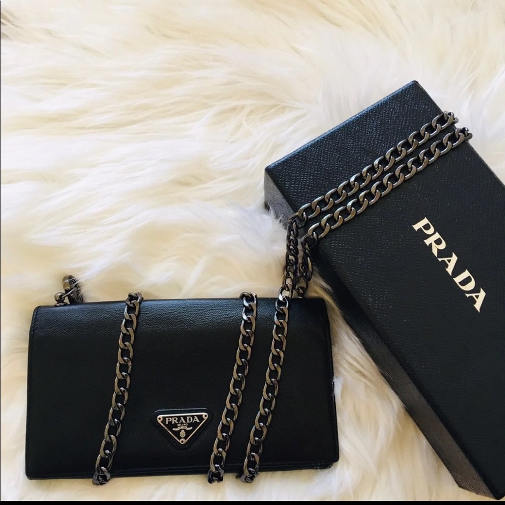 Prada chain crossbody